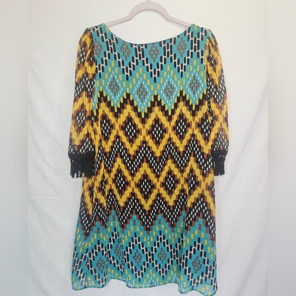 Judith March Multicolor Geometric Pattern Women's… - image 7